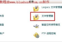 bluehost文件管理器教程-linux运维